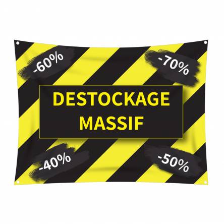 Bâche de Déstockage