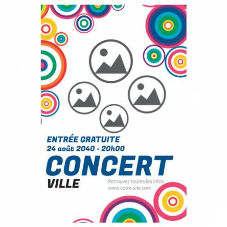 Affiche Concert musical
