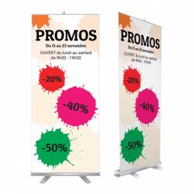 Roll up pour promos