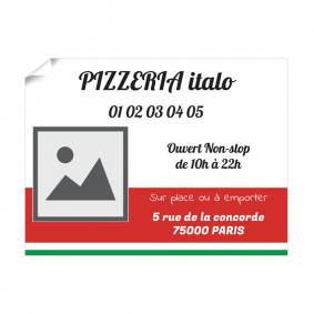 Affiche pour Pizzeria