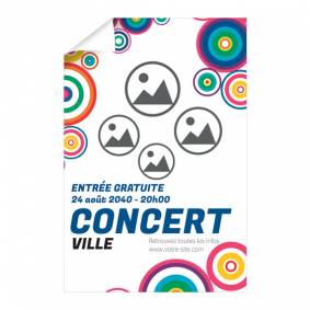 Affiche Concert musical