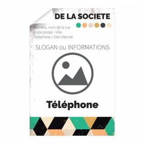 Affiche publicité entreprise