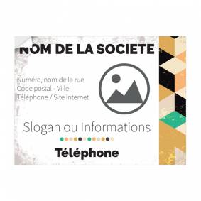 Autocollant publicitaire