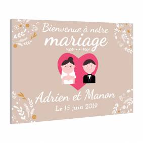 Pancarte Mariage