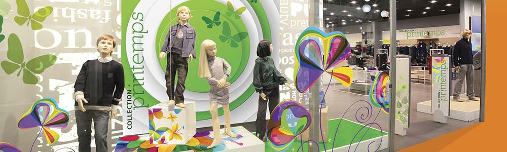 impression vitrine